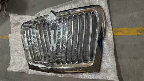 GA-IN-075A Chrome Grille With Bug Screen For International LT625 2018 2019 2020 2021 2022 2023 2024
