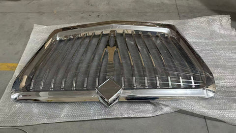 GA-IN-075A Chrome Grille With Bug Screen For International LT625 2018 2019 2020 2021 2022 2023 2024