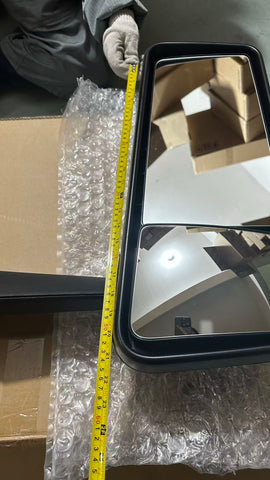 GA-PE-051A-R Chrome Door Mirror Right Side for PETERBILT 579 2023 2024 2025 2026