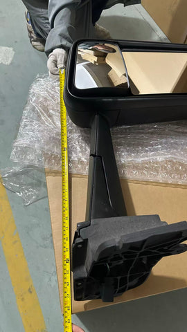 GA-PE-051B-L Black Door Mirror Left Side For PETERBILT 579 2023 2024 2025 2026