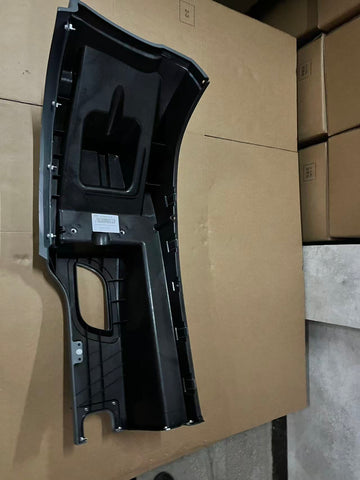 GA-T6801401-001L&T6801401-002L-A1 Black Plastic Bumper W/O Fog Lamp Hole W/ Radar Hole RH Kenworth T680 2005 2006 2007 2008 2009 2010 2011 2012 2013 2014 2015 2016 2017 2018 2019 2020 2021