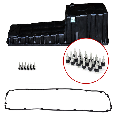 GA-A4720102313 Oil Pan A4720102313 Front Sump for Detroit Diesel DD15 with Gasket Kits