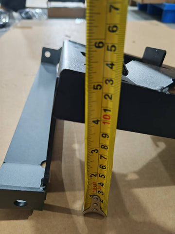 GA-PE-048-2-2-L Steel Bumper Bracket Left Side For Peterbilt 579