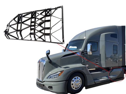 GA-KW-049-3-L Rear Side Fairing Panels Mounting Bracket  LH for Kenworth T680 Next Gen 2022 2023 2024 2025