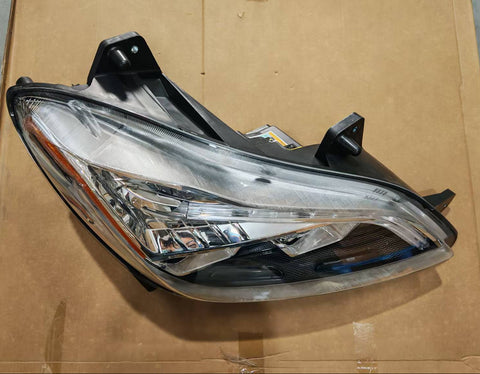 GA-KW-051A-R LED Headlight Silver Right Side For Kenworth T680 Next GEN 2022+ P54-6157-100R