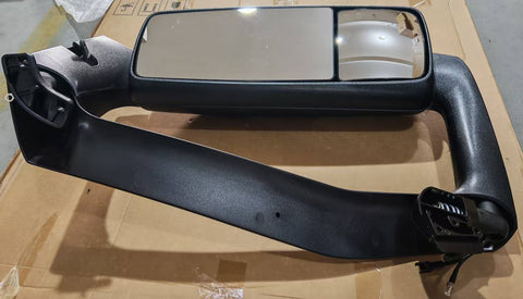 GA-V-129B Complete R Door Mirror Complete With Mirror Bracket Black Cover Right Side For Volvo VNL 2018-2024