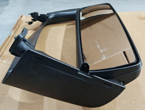 GA-V-129B Complete L Door Mirror Complete With Mirror Bracket Black Cover Left Side For Volvo VNL 2018-2024