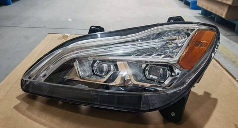 GA-KW-051A-L LED Headlight Silver Left Side For Kenworth T680 Next GEN 2022+ P54-6157-100