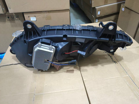 GA-IN-074B-R Black reflcetive LED Headlights with DRL RH For International LT625 2018 2019 2020 2021 2022 2023 2024