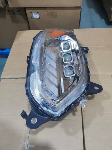 GA-IN-074C-R Silver projector LED Headlights RH For International LT625 2018 2019 2020 2021 2022 2023 2024
