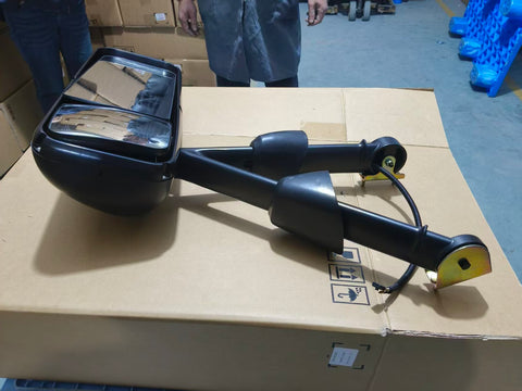 GA-KW-016AL Black Driver Side Mirror Complete For Kenworth T660 T600 T370 T170 2008 2009 2010 2011 2012 2013 2014 2015 2016 2017