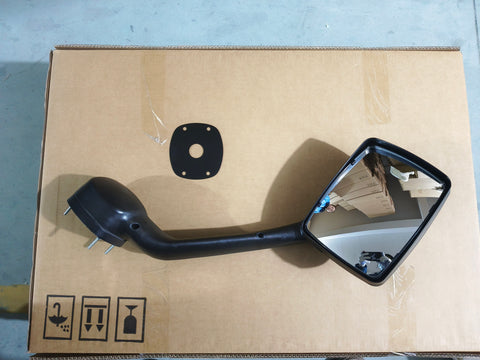 GA-KW-027AL Chrome Hood Mirror Left Driver Side for Kenworth T680 2013 2014 2015 2016 2017 2018 2019 2020 2021/ Peterbilt 579 2013 2014 2015 2016 2017 2018 2019 2020 2021 2022