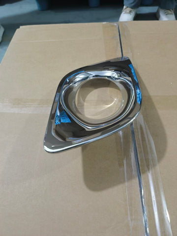 GA-KW-038B-R Chrome Fog Light Bezels Passenger Side For Kenworth T680 2013 2014 2015 2016 2017 2018 2019 2020 2021