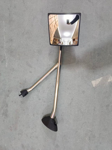 GA-IN-018B-R Complete Black Hood Mirror W/Chrome ARM RH For PROSTAR