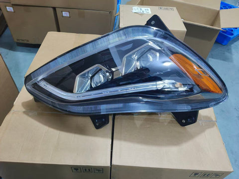 GA-KW-051B-R LED Headlight Lamp Black Right Side For Kenworth T680 Next GEN 2022 2023 2024 2025