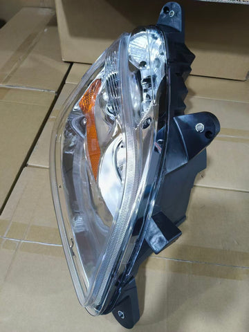 GA-PE-017A-R For 2013-2021 Peterbilt 579 2012 2013 2014 2015 2016 2017 2018 2019 2020 Halogen Type Projector Headlight Chrome RH