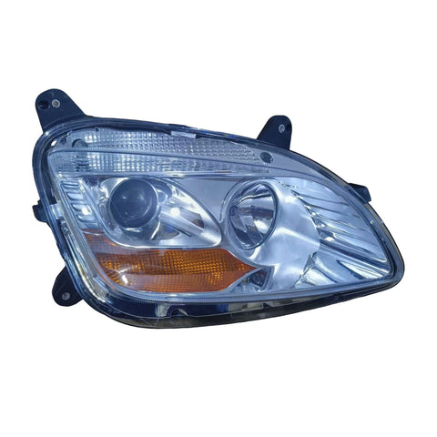 GA-PE-017A-R For 2013-2021 Peterbilt 579 2012 2013 2014 2015 2016 2017 2018 2019 2020 Halogen Type Projector Headlight Chrome RH