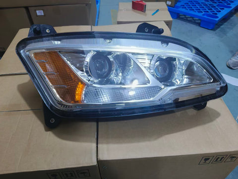 GA-PE-035A-R Right Side Halogen Headlight Assembly For Peterbilt 579 2023 2024 2025 Fits P54-6196-100