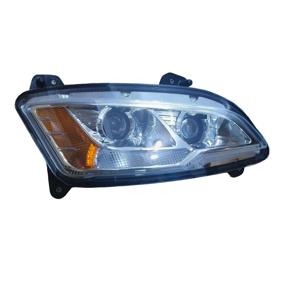 GA-PE-035A-R Right Side Halogen Headlight Assembly For Peterbilt 579 2023 2024 2025 Fits P54-6196-100