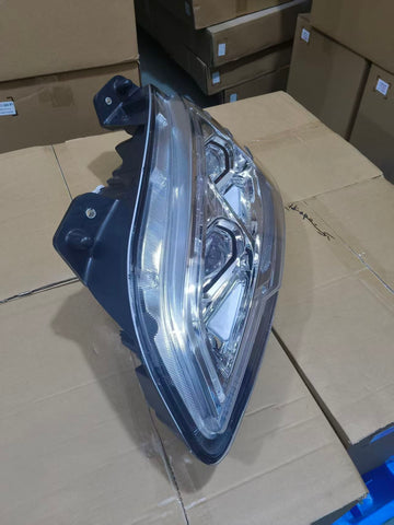 GA-PE-035C-L Left Side LED Headlight Silver Assembly For Peterbilt 579 2023+