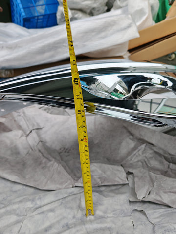 GA-KW-044-1-1D-L Chrome Bumper Corner With Hole Lh For 2022+ Kenworth T680 2022 2023 2024 2025