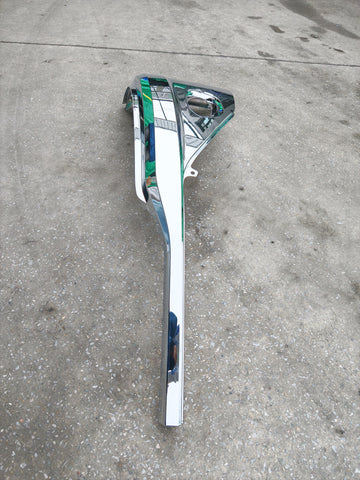 GA-KW-044-1-1D-L Chrome Bumper Corner With Hole Lh For 2022+ Kenworth T680 2022 2023 2024 2025