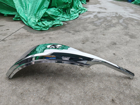 GA-KW-044-1-1D-L Chrome Bumper Corner With Hole Lh For 2022+ Kenworth T680 2022 2023 2024 2025