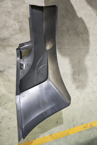 GA-FR-101-1B-L Bumper End Cover W/O Foglight Hole LH Side For Freightliner Cascadia 2018 2019 2020 2021 2022 2023 2024