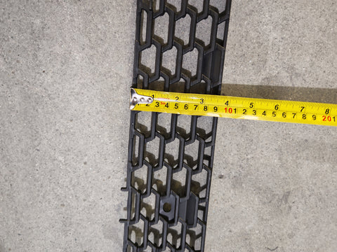 GA-FR-101-10 Bumper Grilles Upper Front For Freightliner Cascadia 2018 2019 2020 2021 2022 2023 2024