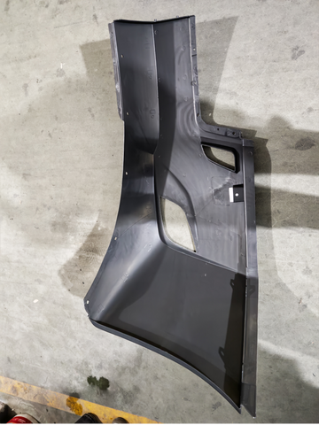 GA-FR-101-1A-R Bumper End Cover With Foglight Hole RH Side For Freightliner Cascadia 2018 2019 2020 2021 2022 2023 2024