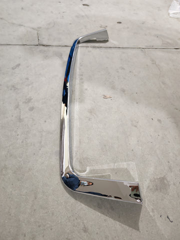 GA-FR-101-3B Chrome Front Bumper Trim Replacement For Freightliner Cascadia 2018 2019 2020 2021 2022 2023 2024