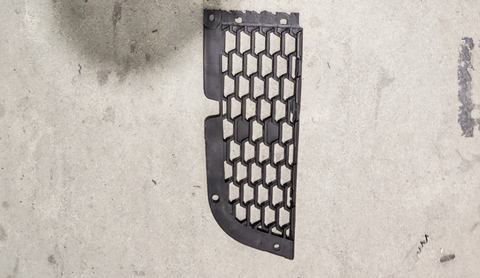 GA-FR-101-11-L Front Bumper Grille -Upper Left Side For Freightliner Cascadia 2018 2019 2020 2021 2022 2023 2024