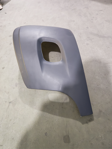 GA-FR-038-C-L Front Bumper End Cap Cover W/Fog Hole Left For Freightliner Cascadia 2008 2009 2010 2011 2012 2013 2014 2015 2016 2017 GA-CA0801-003L-A2