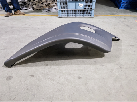 GA-FR-038-C-L Front Bumper End Cap Cover W/Fog Hole Left For Freightliner Cascadia 2008 2009 2010 2011 2012 2013 2014 2015 2016 2017 GA-CA0801-003L-A2