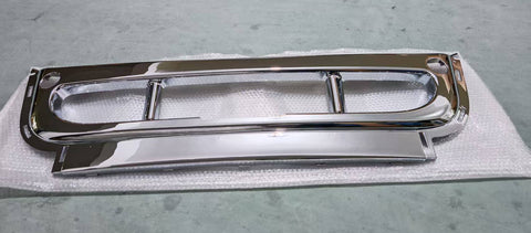 GA-FR-038-B-1 Front Bumper Center Cover Facial Chrome For Freightliner Cascadia 2008 2009 2010 2011 2012 2013 2014 2015 2016 2017 GA-CA0801-001B