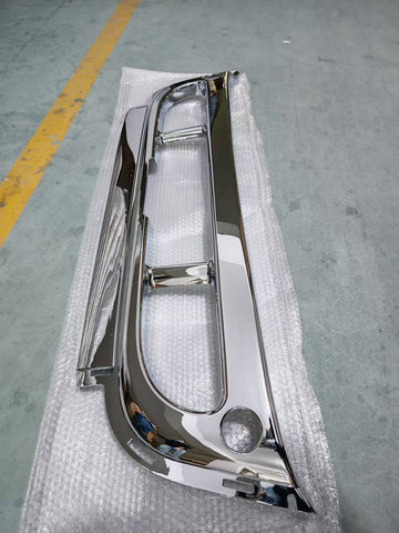 GA-FR-038-B-1 Front Bumper Center Cover Facial Chrome For Freightliner Cascadia 2008 2009 2010 2011 2012 2013 2014 2015 2016 2017 GA-CA0801-001B