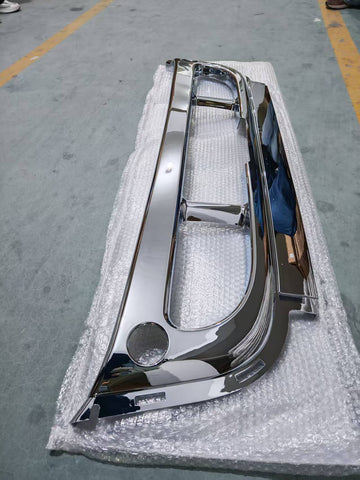 GA-FR-038-B-1 Front Bumper Center Cover Facial Chrome For Freightliner Cascadia 2008 2009 2010 2011 2012 2013 2014 2015 2016 2017 GA-CA0801-001B