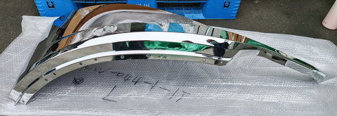 GA-KW-044-1-1F-L Bumper Cover Chrome No Fog Light Hole Left Side Kenworth T680 Next Gen 2022+