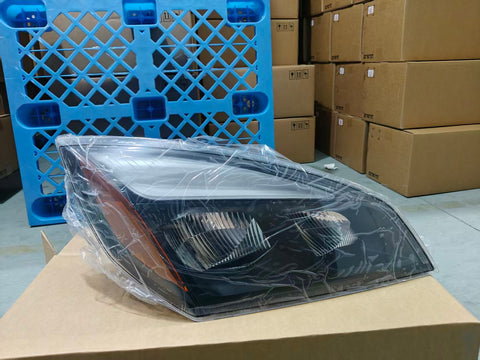 GA-FR-097R Black LED Headlamp RH For Freightliner Cascadia 2018 2019 2020 2021 2022 2023 2024