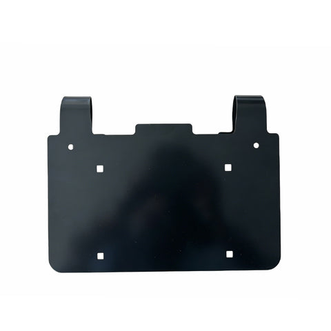 GA-DGLP Black License Plate For Deer Guard Bumper