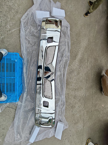 GA-PE-047C Steel Bumper ASSY W/O Fog Lamp Bole with Bracket for Peterbilt 579 2023 2024 2025 2026