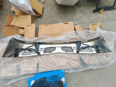 GA-PE-047A Steel Bumper ASSY with Fog Lamp Hole with Bracket For Peterbilt 579 2023 2024 2025 2026