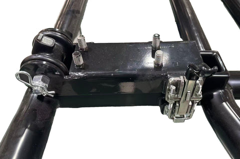 GA-DGNT-3-CAS26 Black Deer Guard Bumper PVC with Bracket for Freightliner Cascadia 2026+