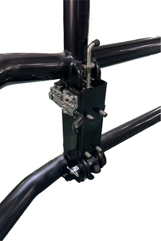 GA-DGNT-3-CAS26 Black Deer Guard Bumper PVC with Bracket for Freightliner Cascadia 2026+