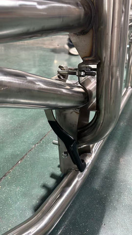 GA-DGCAS-2-VL25  Stainless steel Deer Guard Bumper  with Bracket for Volvo VNL 2017-2025