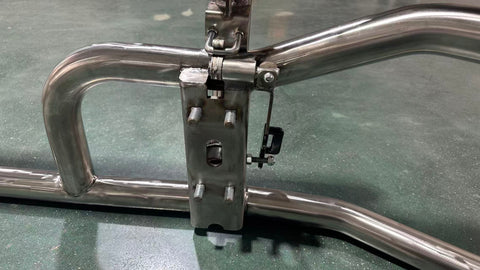 GA-DGCAS-2-VL25  Stainless steel Deer Guard Bumper  with Bracket for Volvo VNL 2017-2025