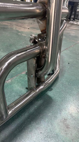 GA-DGCAS-2-VL25  Stainless steel Deer Guard Bumper  with Bracket for Volvo VNL 2017-2025