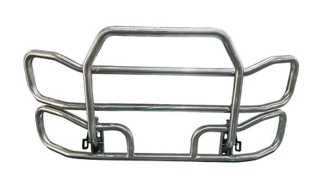GA-DGCAS-2-CAS  Silver Deer Guard Bumper 94in with Bracket for Freightliner Cascadia 2018-2024