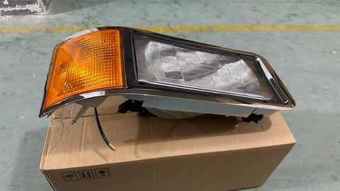 GA-MK-001-L BACK AXLE HEADLIGHT ASSEMBLY WITH TURN SIGNAL DRIVER SIDE FOR MACK CH 2M0520M