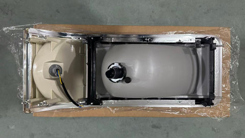 GA-MK-001-R BACK AXLE HEADLIGHT ASSEMBLY WITH TURN SIGNAL PASSENGER SIDE FOR MACK CH 2M0521M